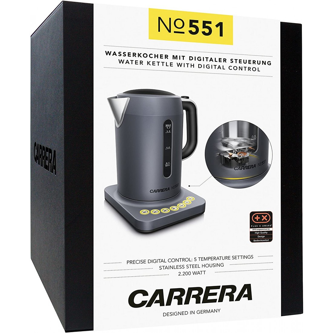 CARRERA SU ISITICISI KETTLE NO 551