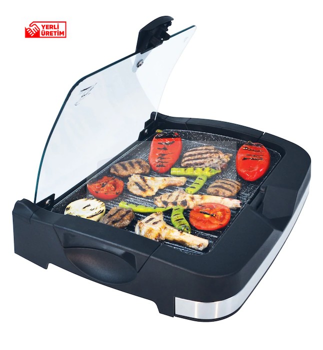 GAZZELLA BRB 3000 ELEKTRİKLİ BARBEKU-(BBQ)+SP 3000 BARBEKÜ SEHPASI