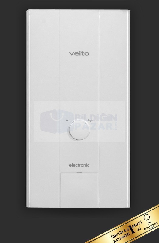 Veito Blue-Merkezi sistem-Elektronik kontrollü-İki kademeli-Şofben-21 KW